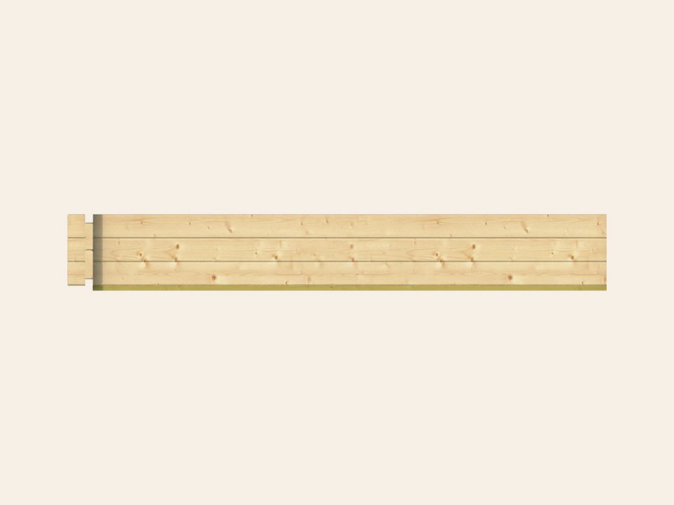 Extra wandlaag Juha, 28 mm, onbehandeld